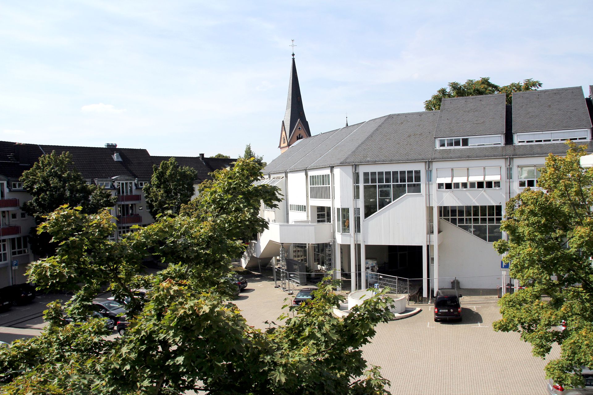 Blick aufs Bad Honnefer Rathaus
